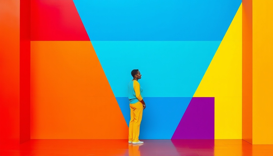 Abstract geometric art showcasing image editing upgrade in Gemini.