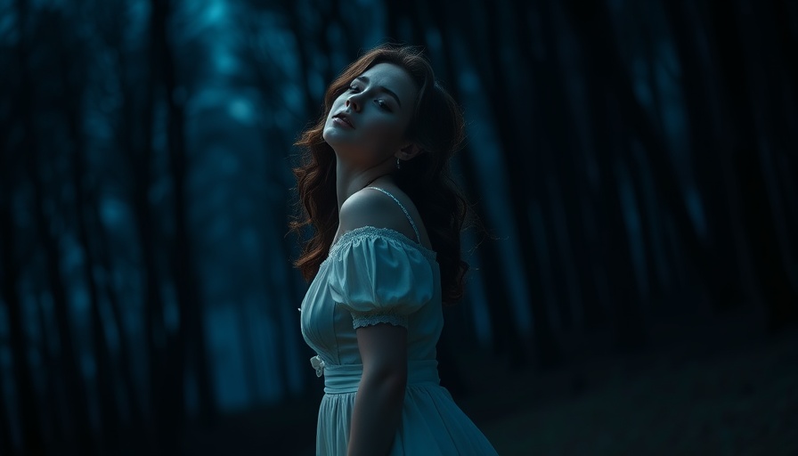 Jillian Jacqueline new album elegant forest scene.
