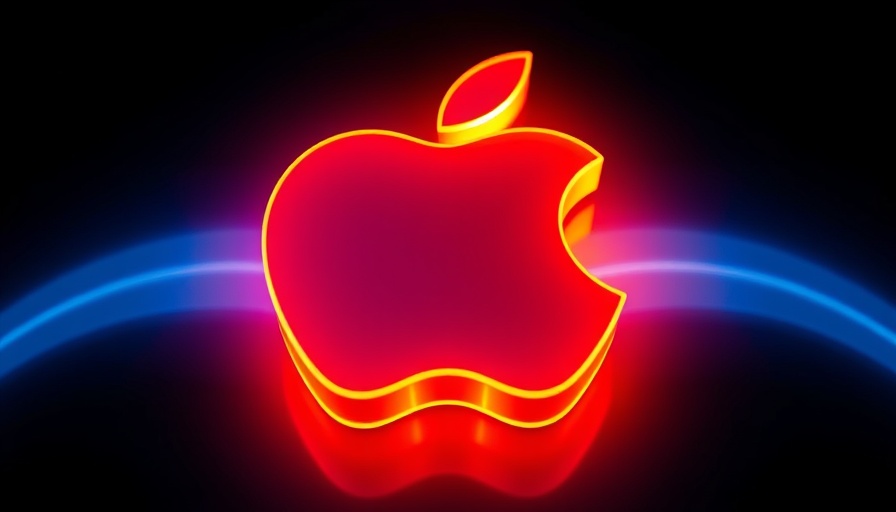 Watch Apple announce the iPhone 17 with a vibrant glowing logo