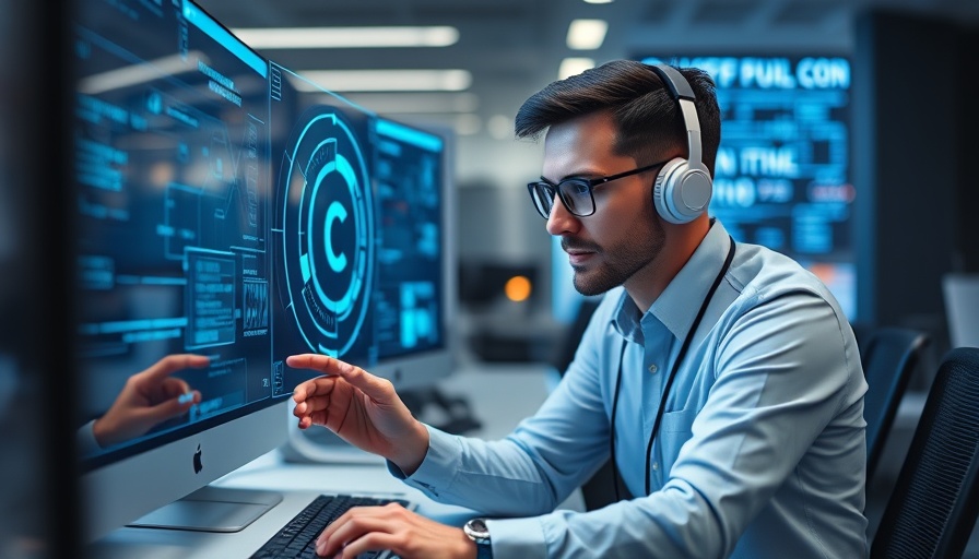 AI creativity in application development with developer using interactive interface.