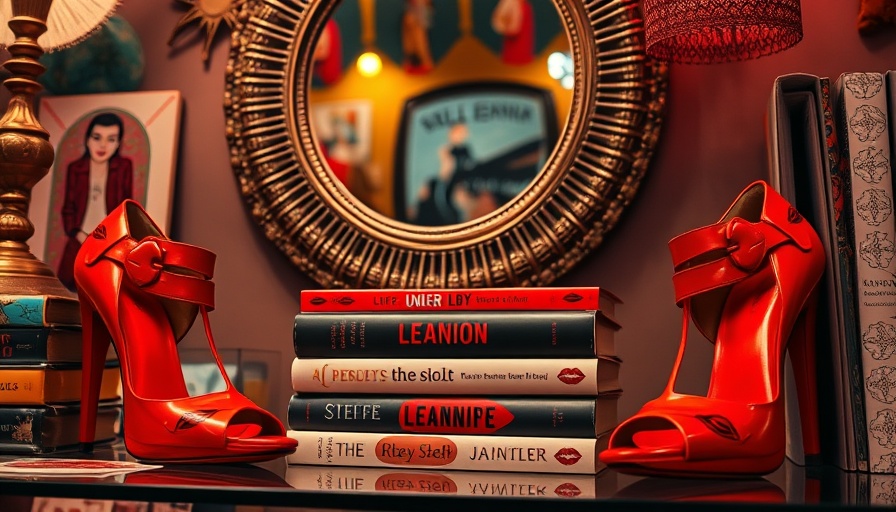 Cluttercore trend tips Houston: vibrant eclectic display with quirky elements.
