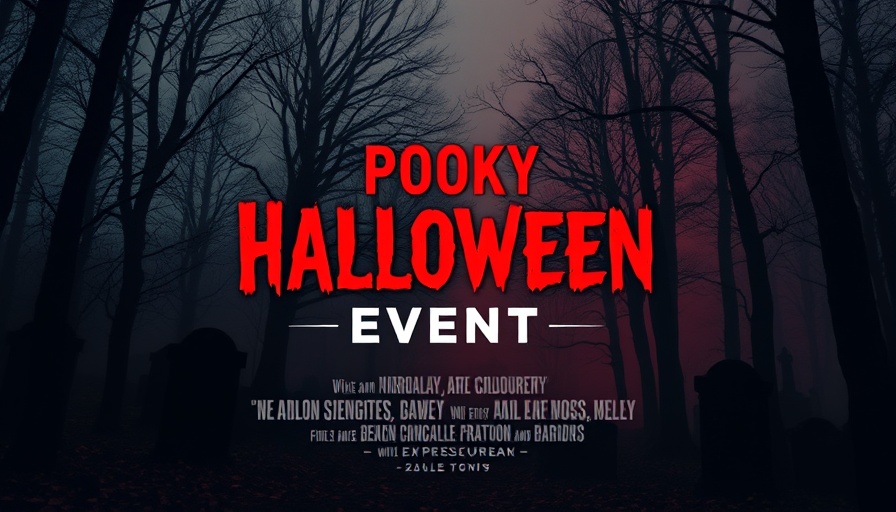Creepy Halloween movie poster for Atlanta cheap things to do.