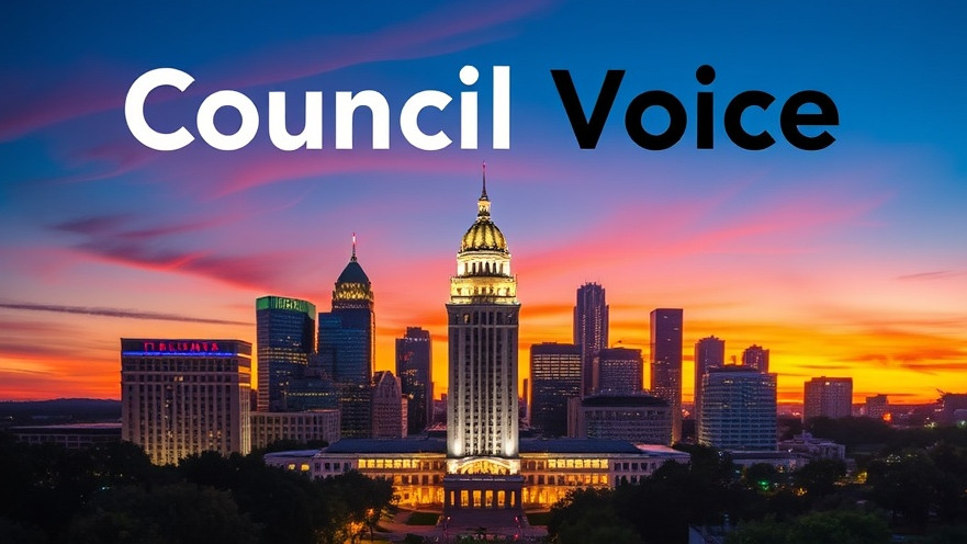 Dynamic sunset view of Atlanta City Council for District 2 Council Seat community engagement.