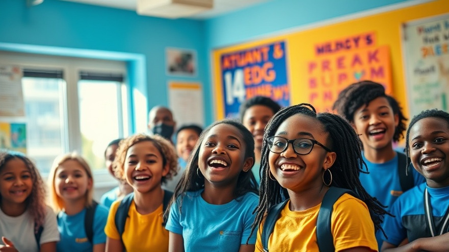 Atlanta students embodying education empowerment with positive role models.