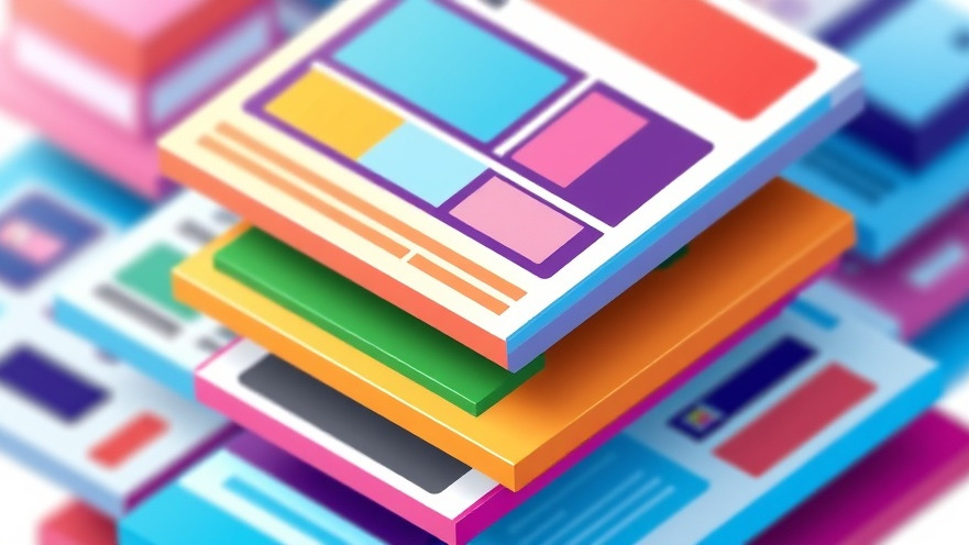 Colorful digital illustration symbolizing AI basics and news feeds with vibrant layers.