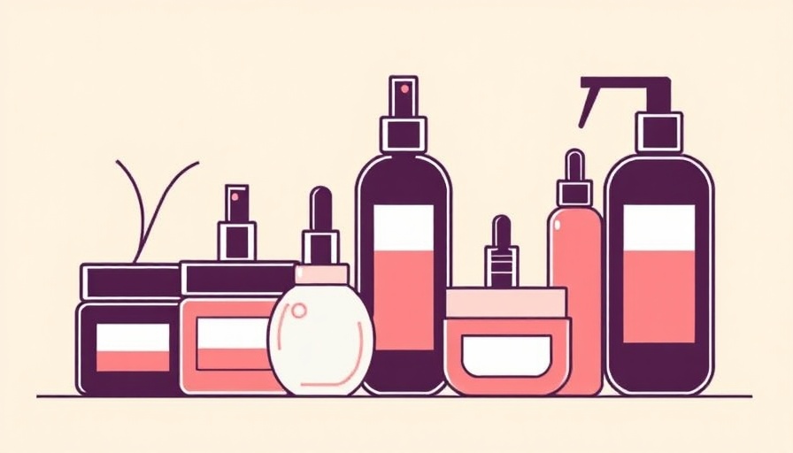 Harness the Power of Sea Buckthorn, minimalistic beauty science illustration
