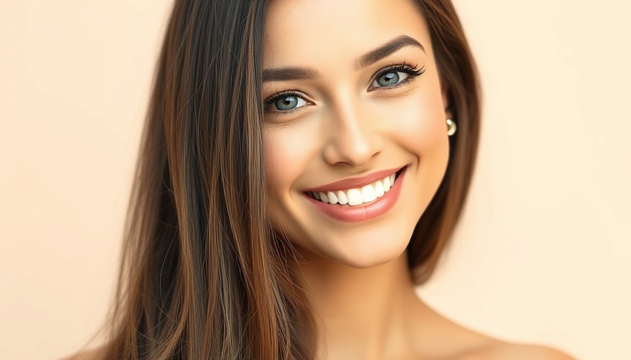 Smiling woman in a promotional image, natural motor development theme.