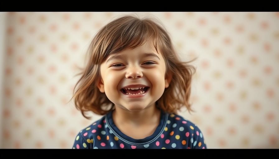 Playful child resolving our kids' annoying behaviors indoors.
