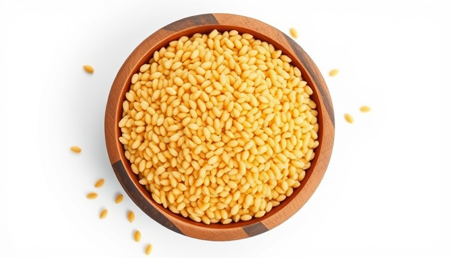 Millet grains in a wooden bowl related to diabetes management.