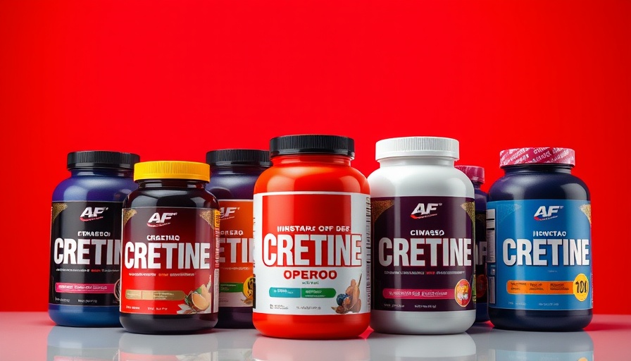 Best Creatine Supplements for Men assorted containers.