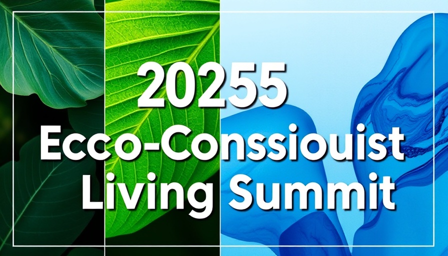 Colorful grid depicting 2025 Eco-Conscious Living Summit designs.