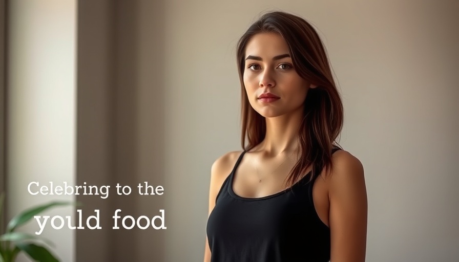AAPI Month Food Culture celebration with a young woman in black top.