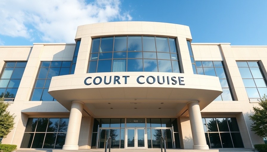 Midland County Courthouse representing prosecutorial misconduct context.