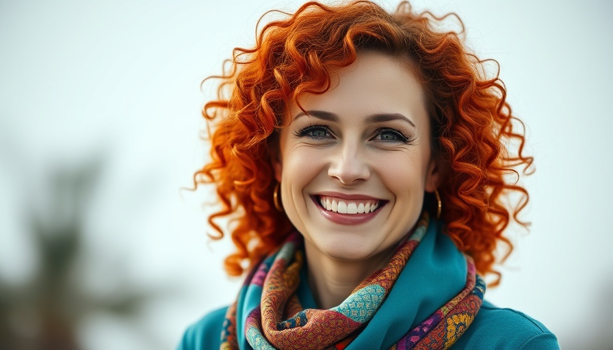 Transform Your Life with Shelly Lefkoe: vibrant woman in teal with red hair smiling.
