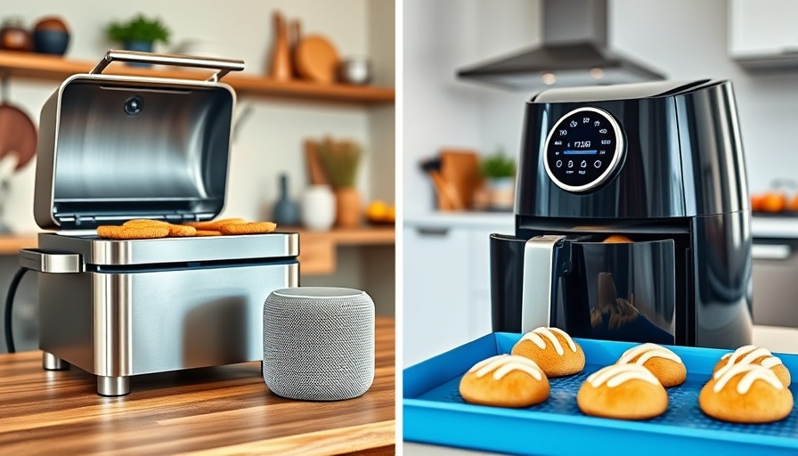 Avoid Amazon Scams on Prime Day: showcasing kitchen and home tech.