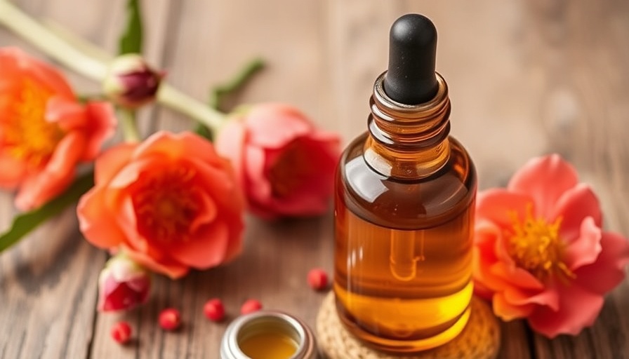DIY Anti-Aging Rosehip Face Serum