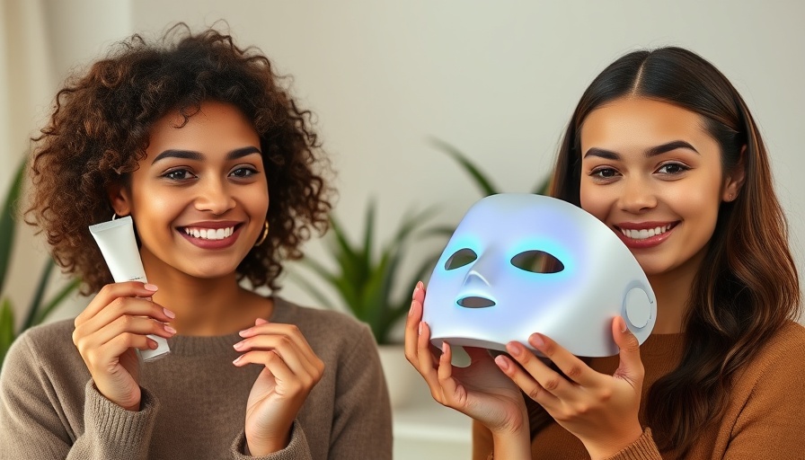 Women with LED skincare masks for acne treatment, best options.