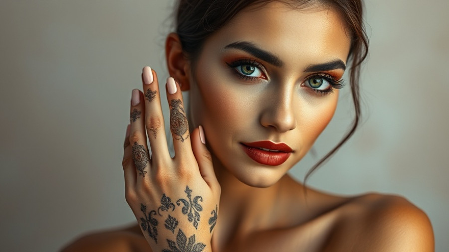 Elegant woman showcasing beauty gifts in serene portrait - best beauty gifts 2025.