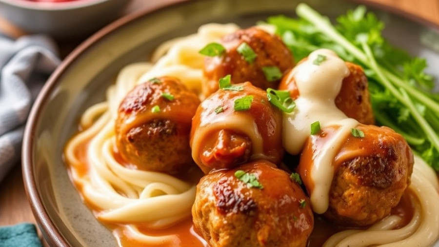 Marry Me Chicken Meatballs