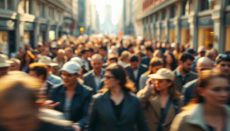 Abstract crowd symbolizing tax policy changes impact.