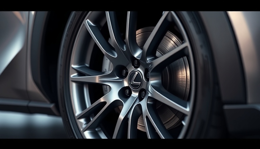 Lexus NX 2022 alloy wheel detail in a close-up shot.