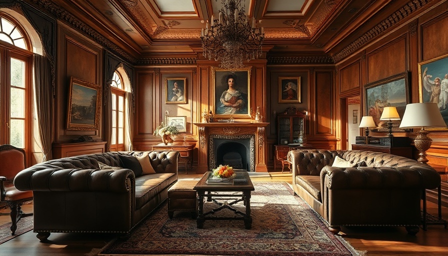 Elegant Symphony Townhouse living room with classic decor.