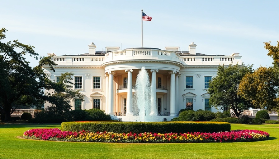 The White House representing 2025 tax reform discussions.