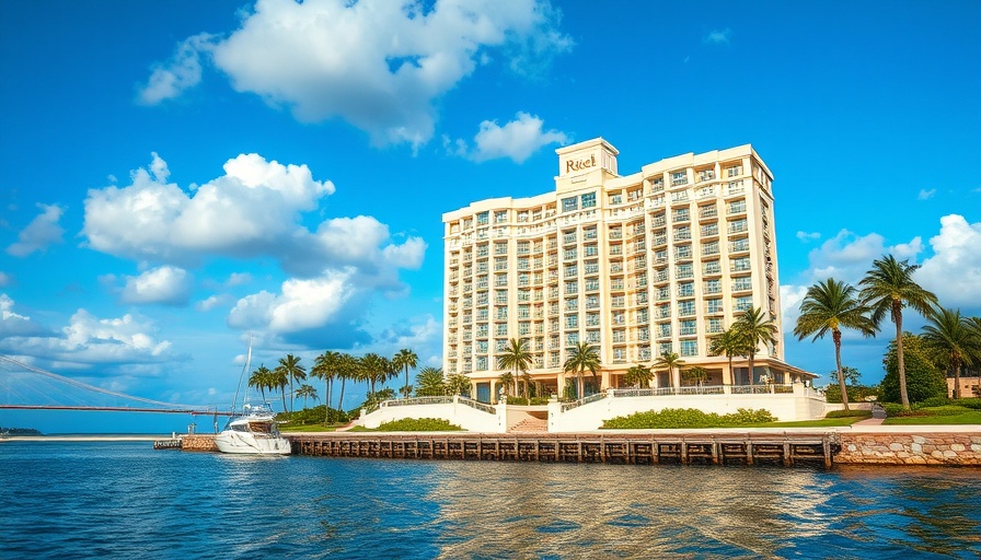 Ritz-Carlton Residences in stunning waterfront view.