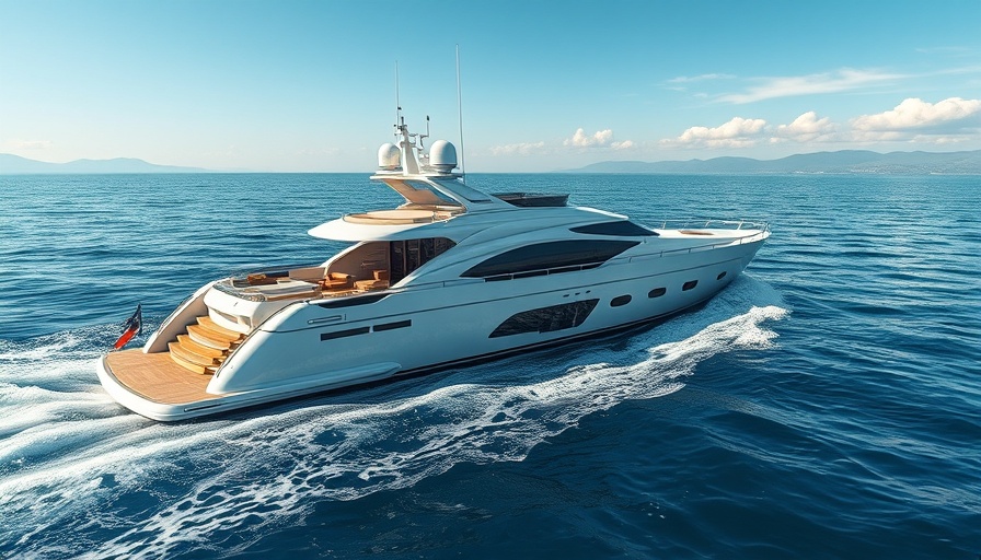 Luxury superyacht charters in serene ocean setting.