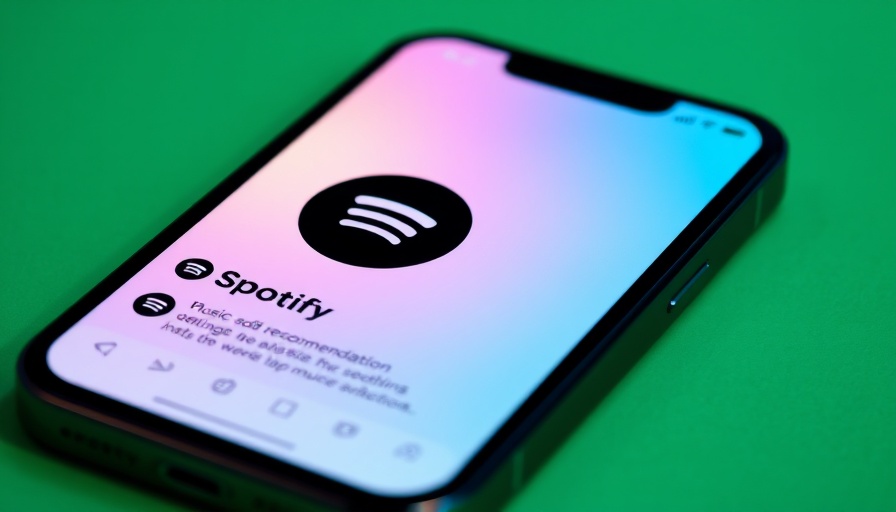 Spotify AI music recommendation system displayed on smartphone screens.