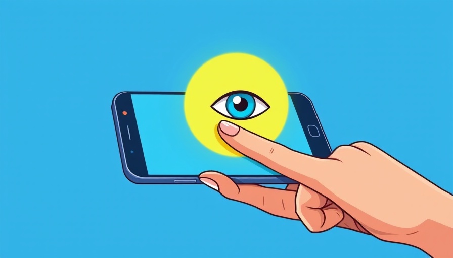 Illustration depicting security flaw in popular stalkerware apps.