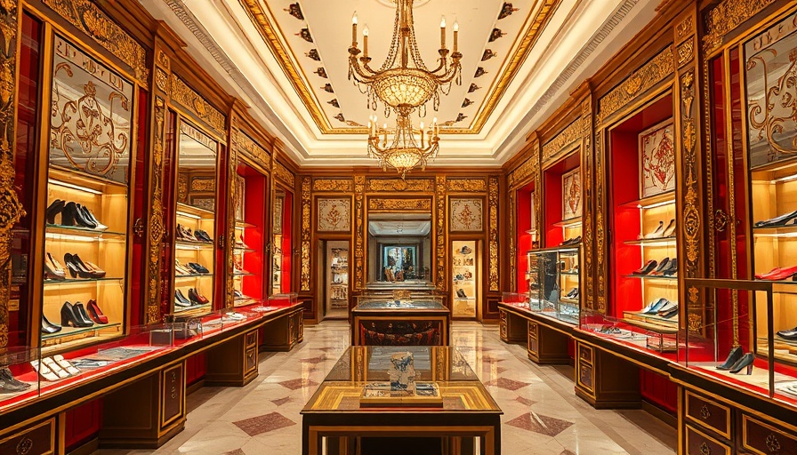 Luxurious Printemps New York shopping decor with elegant details.