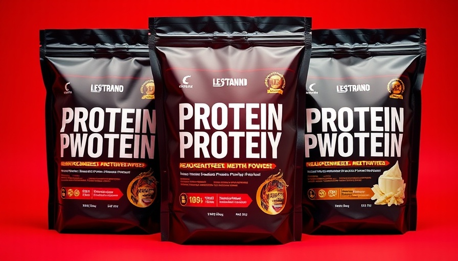 Vibrant protein powder packages displayed; best protein powders for weight loss.