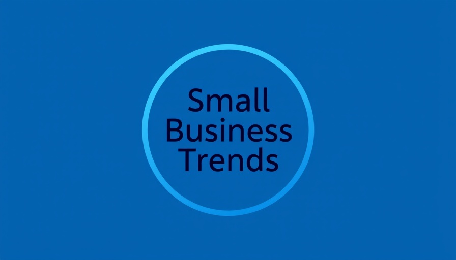 Blue logo for Small Business Trends with a modern design.