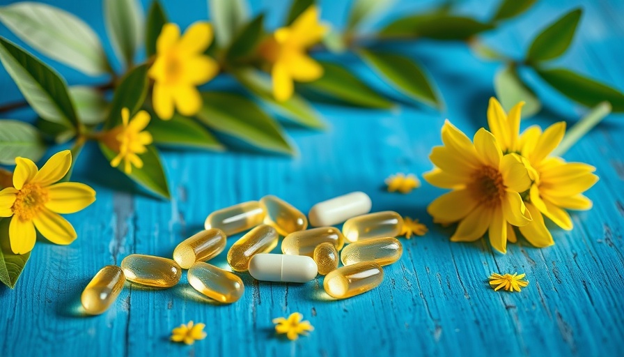 Herbal capsules and flowers for Salt Wrap Joint Clinic effectiveness