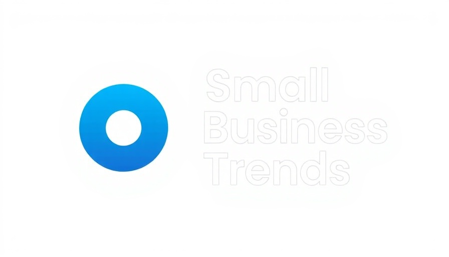 Small Business Trends logo with blue circle, free license for women-led businesses.