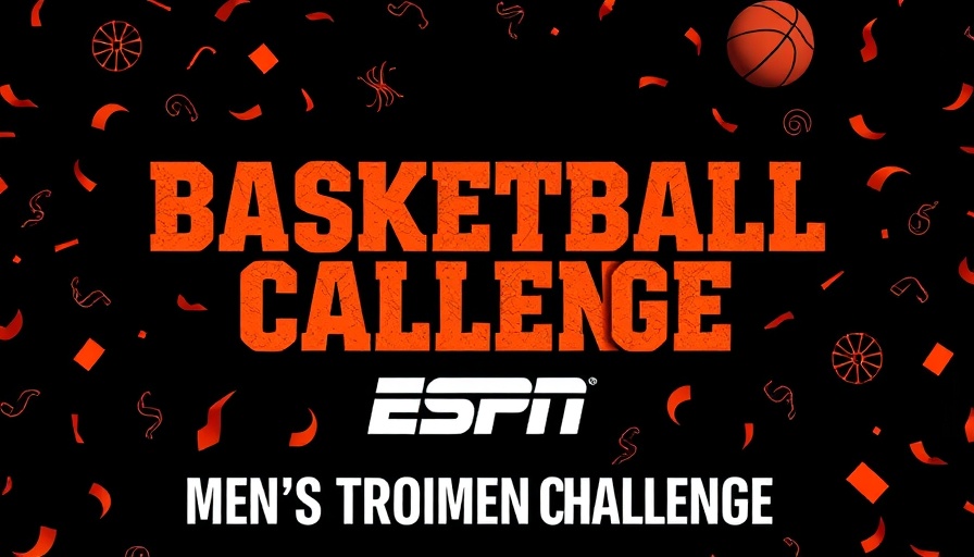Energetic Men's NCAA Tournament Brackets ad with bold graphics.
