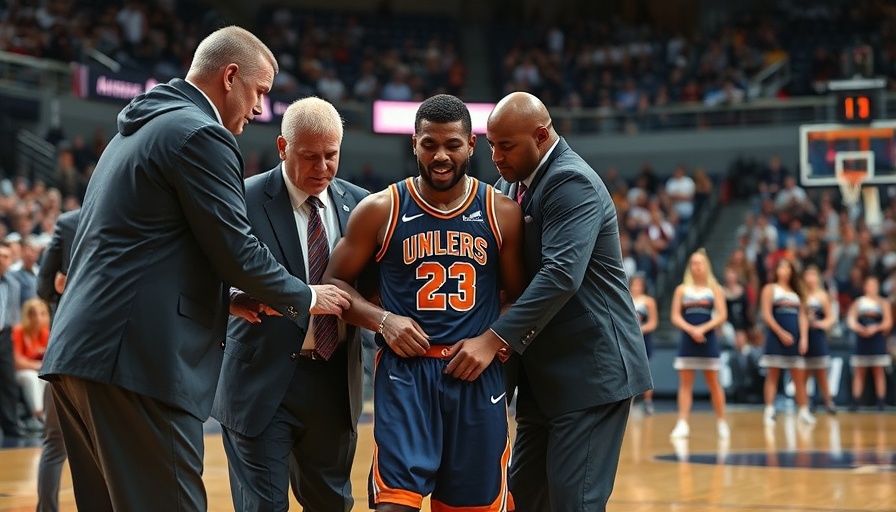 JuJu Watkins injury impact: player assisted off court by support team.