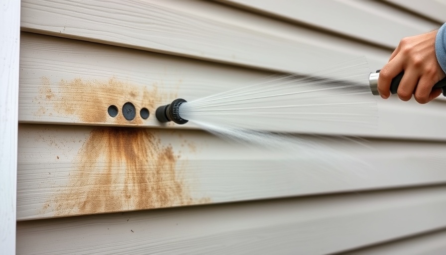 Pressure washing mold and mildew from house siding, cleaning tips.