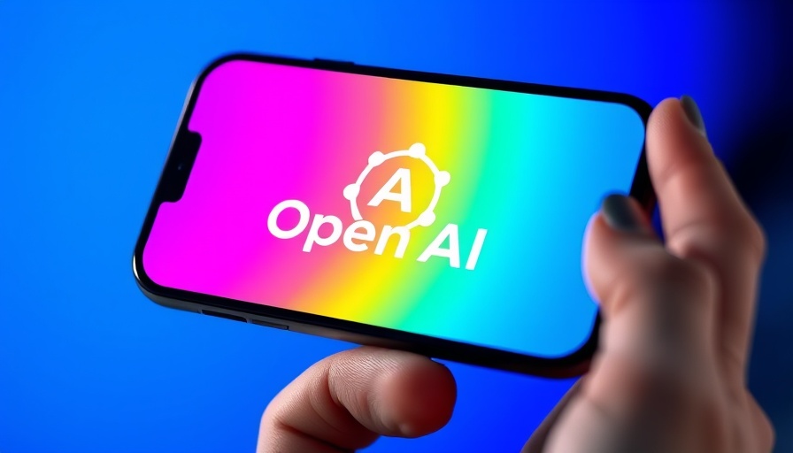 OpenAI ChatGPT upgrades visualized with logo on smartphone screen.