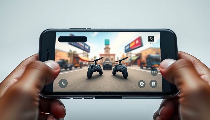 Gaming on Sniper Elite 4 on iPhone 16 Pro with controllers.