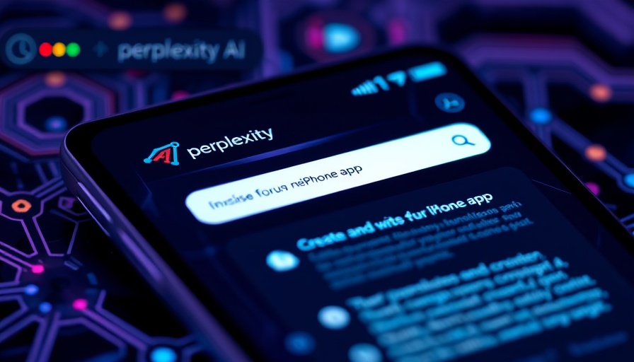 Perplexity AI Comet browser interface on smartphone and desktop screen