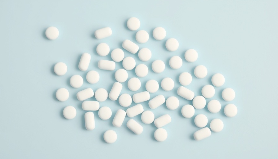 White pills scattered on a blue surface, highlighting antibiotic resistance.