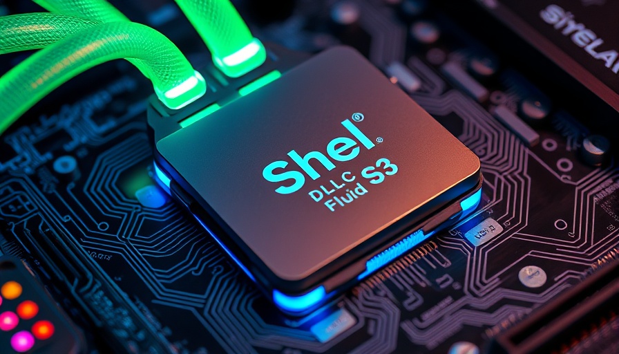 Direct liquid cooling fluid for data centers in a computer processor setup.
