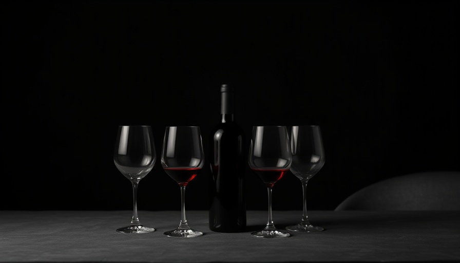 Dark restaurant atmosphere with wine bottle and glasses, Why Are Restaurants So Dark?