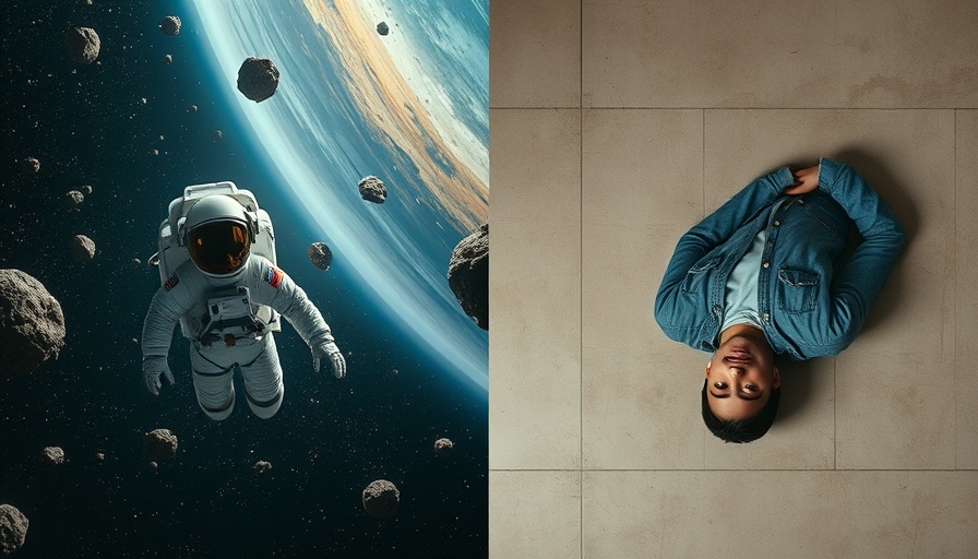Luma Labs Modify Video Tool showcasing split scene of space and earth.