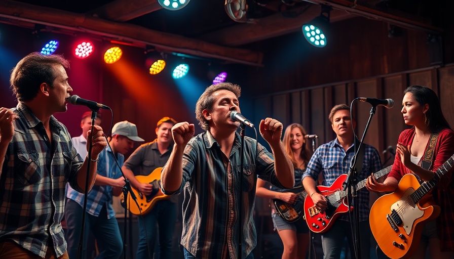 Jamogi and The Jammers performing live at Boulevardia debut stage