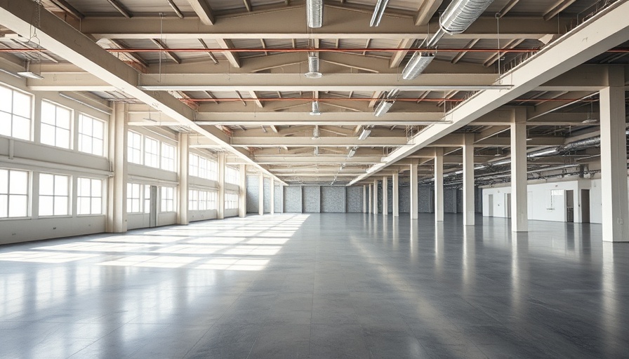 Spacious industrial office space available for rent.