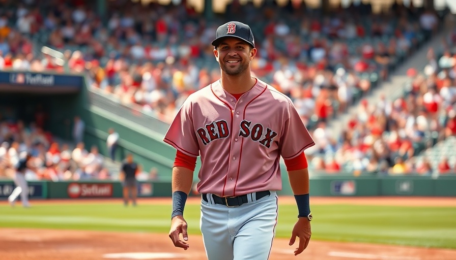 Rafael Devers in Red Sox uniform on field, exploring trade prospects.