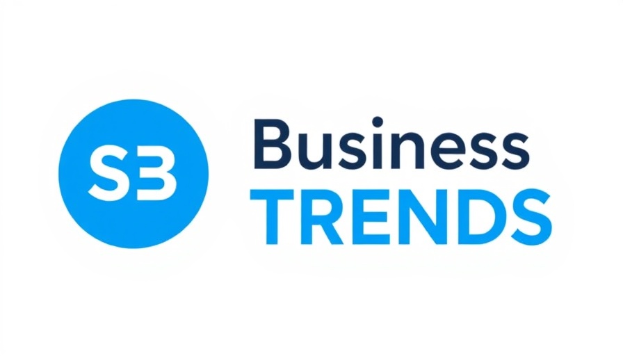 Minimalistic logo with blue circle and 'Small Business TRENDS' text.